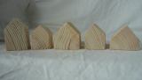 Dřevěný domeček - sada 1