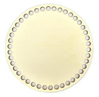 Dřevěné dno, kulaté, 15 cm