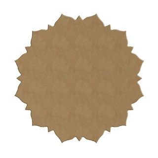 Dřevěný výřez k dekoraci Gomille, 20 cm - Mandala 3 