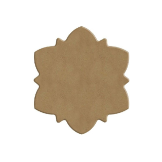 Dřevěný výřez k dekoraci Gomille, 10 cm - Mandala 3